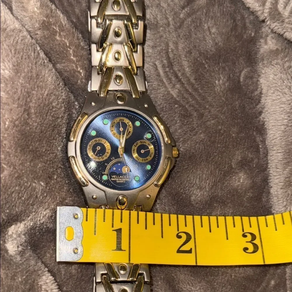 Vellaccio Gold Silver Two-Tone Watch